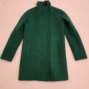 J. Crew Women's Kelly Green Coat